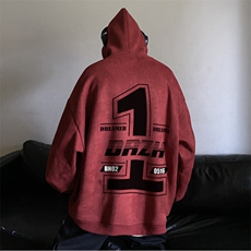 抖音品质美式街头机车风麂皮绒重磅卫衣JK23426特批45-控78·，男装工装外套，星座605(原A050)