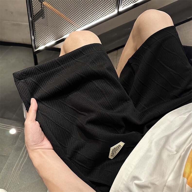 260G肌理纹重磅短裤男夏季薄款宽松大码五分裤FSDK06特P25控48,男装牛仔裤,电商B219B