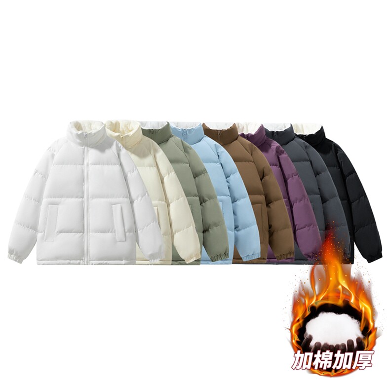 抖音得物品质深度库存三防面料加绒加厚棉衣外套冬棉服WM111特P60,男装棉衣,电商A486