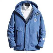 男士休闲连帽加厚保暖棉衣外套棉袄冬季防寒开衫男装M988P75，男装棉衣，电商B226-2（原B217-2）