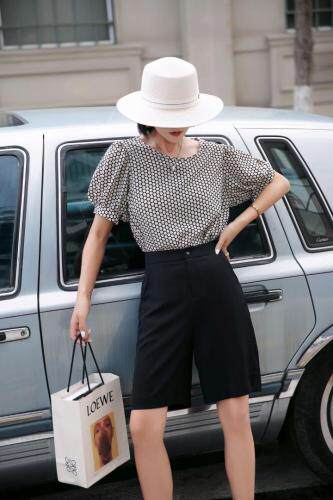 绑带中裤，女装，盛歌玛