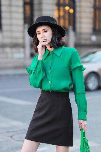 衬衫，女装衬衫，娇姿百合