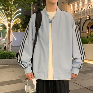 特批50 新品飞行夹克三条杠外套多色男女同款夹克外套 5802图片