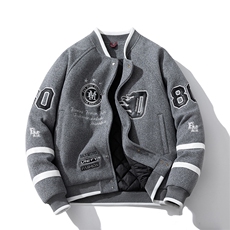 绣花潮牌NASA徽章棉服休闲棉衣（188元）313B-GF051棉-P140，男装棉衣，星座313B