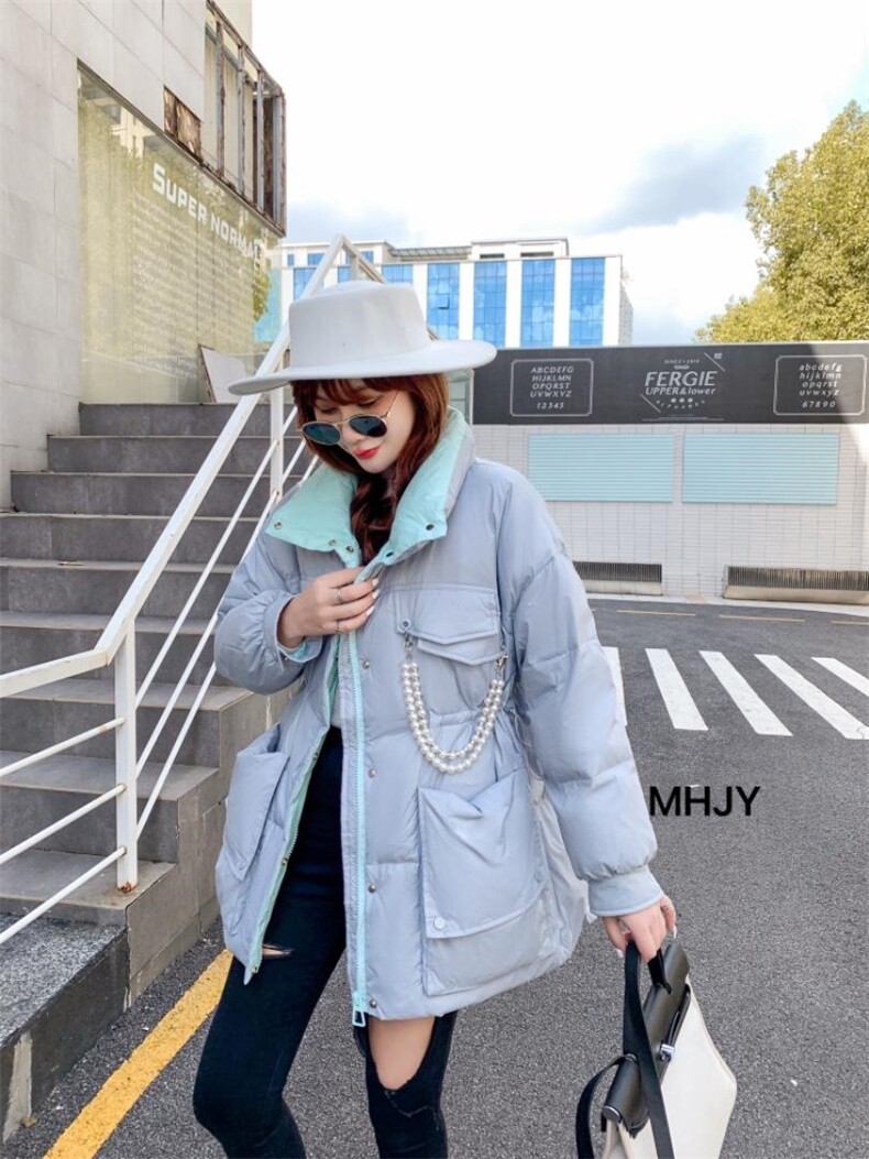 2021#冬季羽绒服，女装羽绒服，美合佳彦