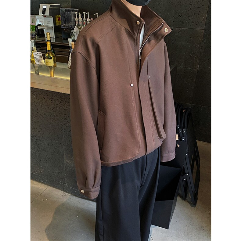 美式复古立领宽松高街潮流飞行服夹克男女休闲外套-880026-P128,男装夹克,电商B289
