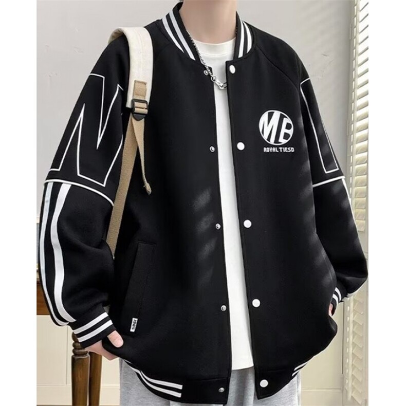 春秋季青少年休闲运动外套男生春装棒球服男装 WD691图片