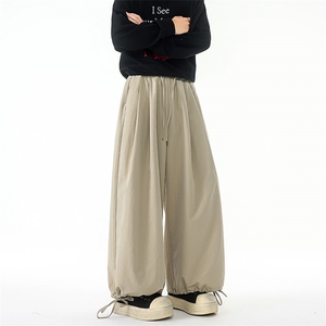 现货ZK8030特P38 控78 夏秋衔接版型正 百搭阔腿灯笼裤大码休闲裤,男装休闲裤,电商A059