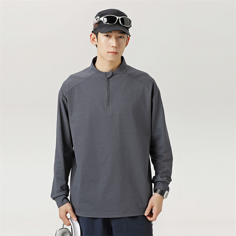 户外吸湿速干衣长袖t恤春秋运动健身跑步训练骑行服2505,男装T恤,电商A161