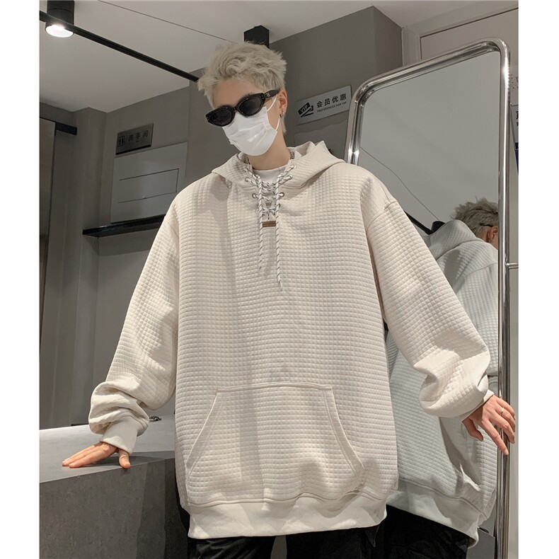 秋装新品小众设计感连帽卫衣情侣休闲宽松上衣外套男女G1096P68,女装短外套,电商A339
