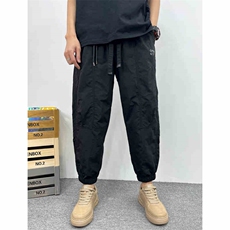 1506-1/KH281/P442026潮牌薄款速干休闲裤男夏季时尚拼接显瘦，男装休闲裤，星座1506-1