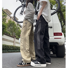 港风大码日系复古条纹阔腿休闲裤长裤男insXZ213-SG8625-P60控78，男装休闲裤，星座213