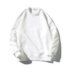 2021秋新款白底平铺卡通印花卫衣面料：100%聚酯纤维W5051-P28，男装卫衣，电商A001