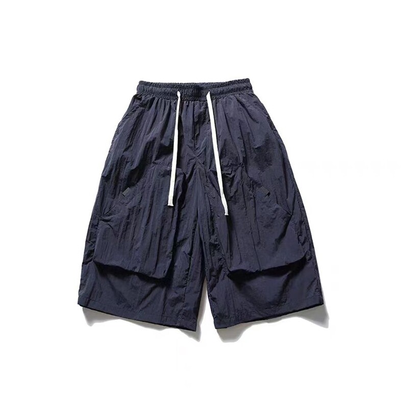 D1089-P35新款工装速干短裤男夏季日系男生运动五分裤潮-网图现货,男装牛仔裤,星座603-2