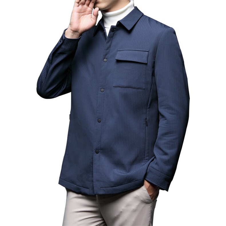 D33617男士2022年冬季新款衣修身休闲上衣保暖夹克外套P180,男装棉衣,电商B360