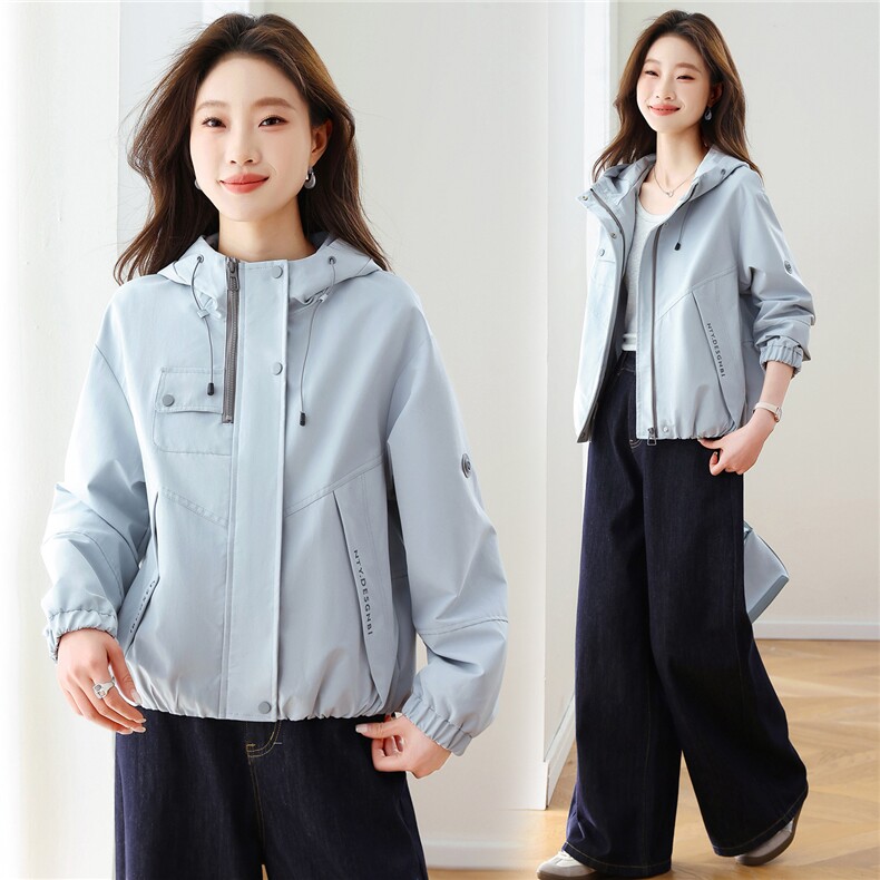 现货！现货！2026春装新款时尚宽松休闲短款外套女，女装短外套，以桐