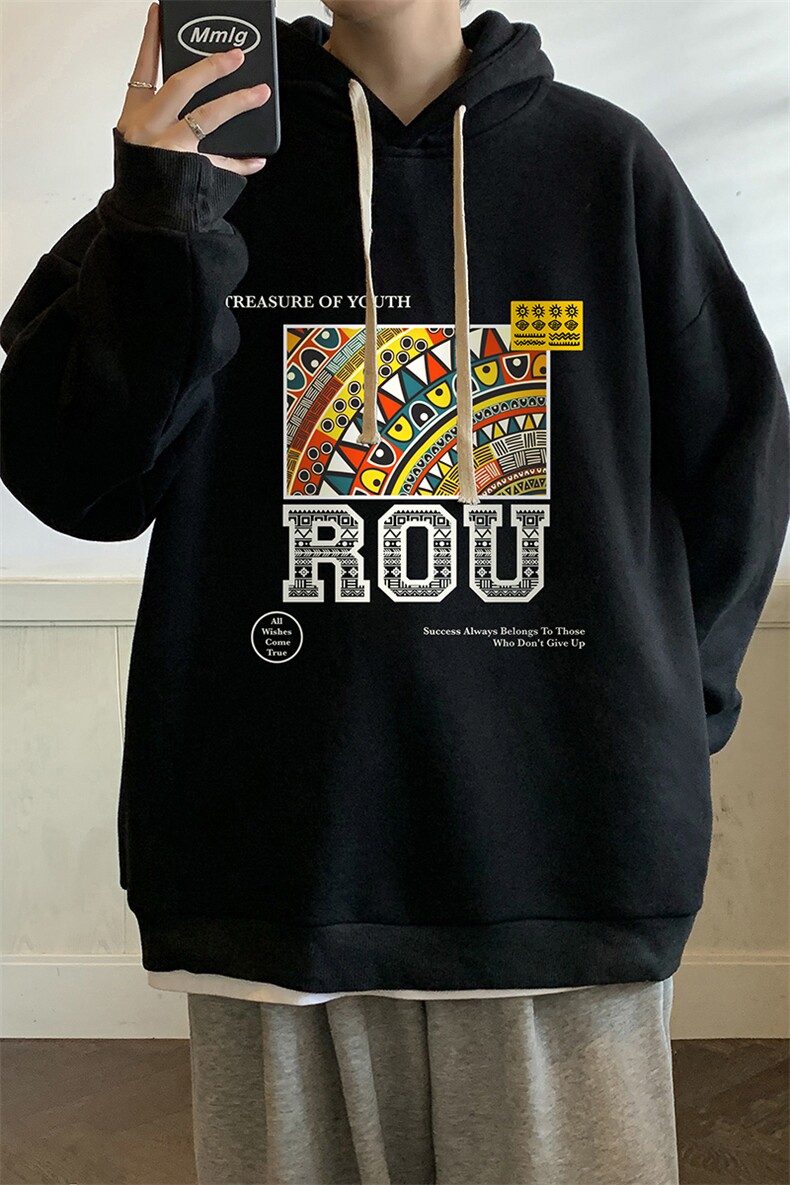 8XL连帽卫衣男大码胖子帽衫大号运动服WY2370-P35,男装卫衣,电商A040