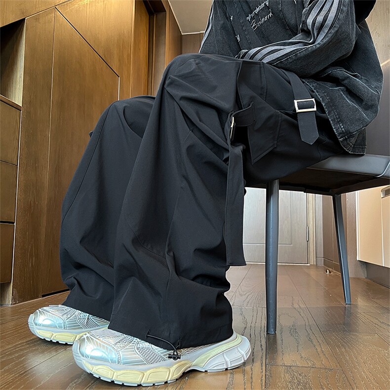 K666-P60M-6XL秋季新款大码美式重磅工装休闲宽松直筒长裤,男装工装外套,星座109