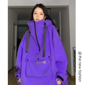 冬季单板滑雪服男大码防水防风抗寒加厚银狐绒外套M25-P175控238图片