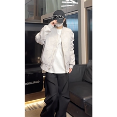 档口图短款夹克潮牌棒球服外套男女同款DY195-P80量大优，男装夹克，星座1213