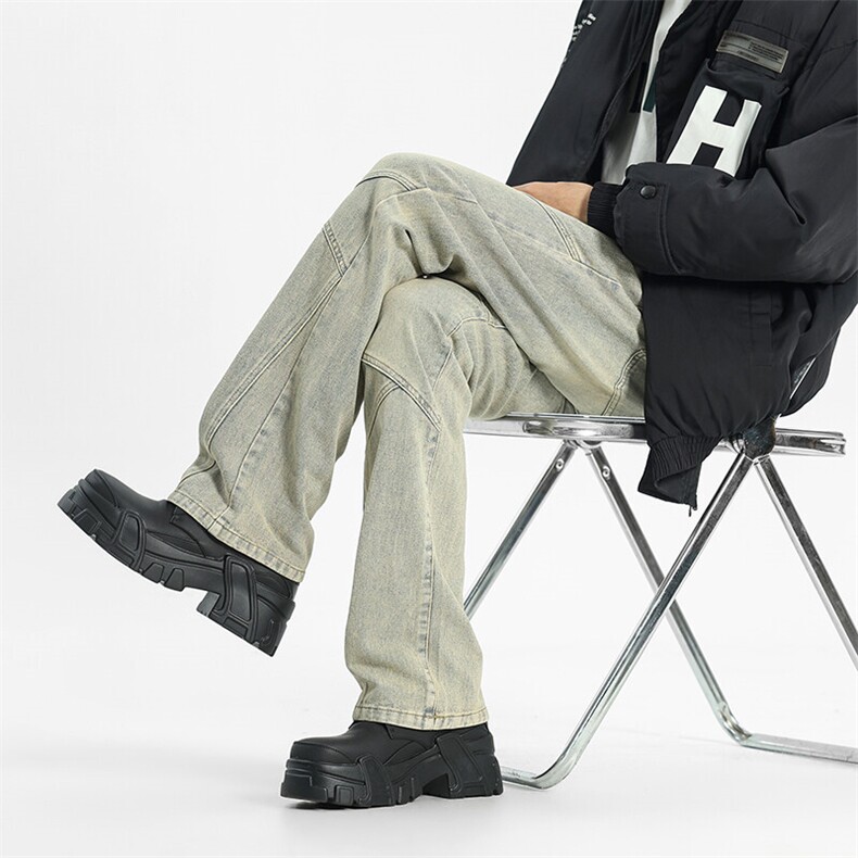 现货春季新款无影墙复古直筒美式牛仔裤S-3XL914-4-A123P61，男装牛仔裤，星座914-4