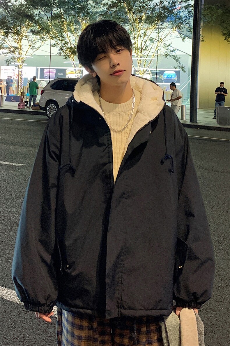 羊羔毛棉衣大货已备，价格可谈MY001P100控128,男装棉衣,电商A169