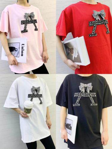 【现货】夏季新款大A短袖,女装,F，2018