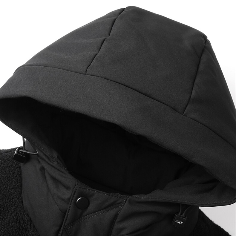 男士白鸭绒羽绒服冬季新款加厚保暖上衣中年休闲爸爸装连帽外套,男装羽绒服,电商B212（原钱塘6029）