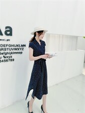 【现货】夏季新款修身气质显瘦连衣裙，女装连衣裙，名怡