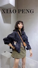 秋季新款牛仔外套，其它，泡泡糖