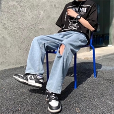青春流行牛仔裤拉链百搭潮春季简约长裤NV108P40，男装牛仔裤，星座1116-2