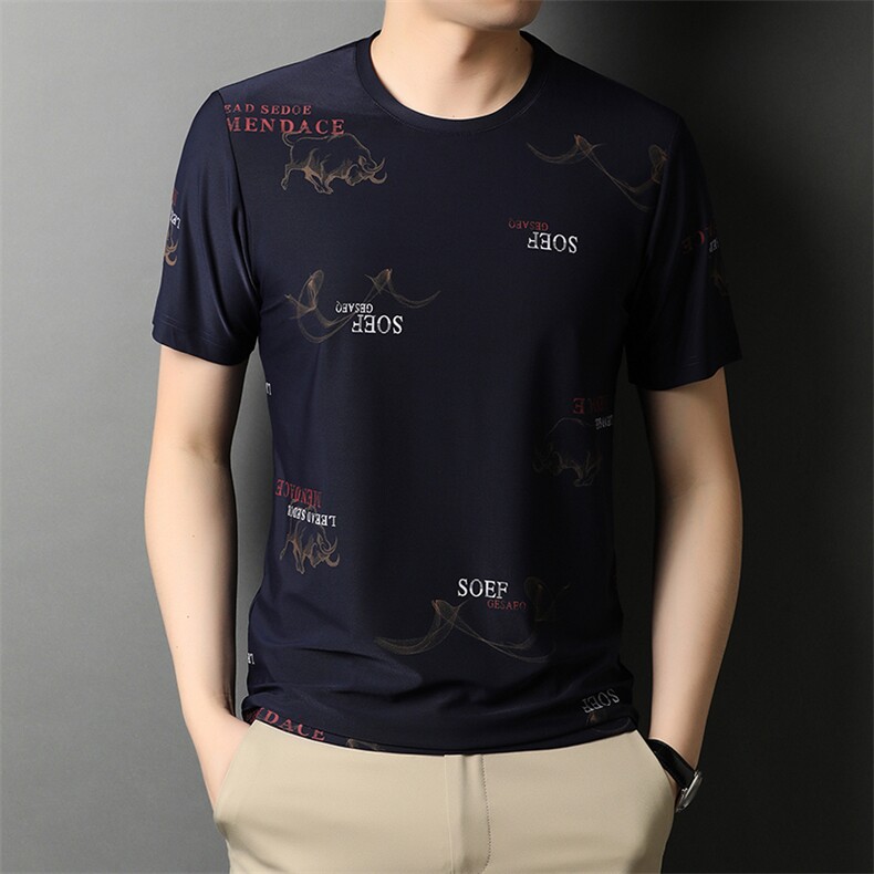 ATyh2107钱塘2020-3夏季男士圆领休闲短袖T恤33,男装T恤,钱塘207-3