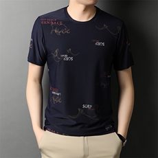 ATyh2107钱塘2020-3夏季男士圆领休闲短袖T恤33，男装T恤，钱塘207-3