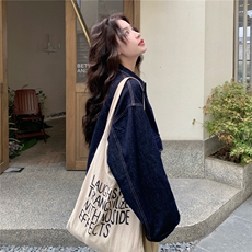 深蓝色设计感复古牛仔短外套女2025年春秋季新款韩版百搭显瘦夹克，女装短外套，2C016