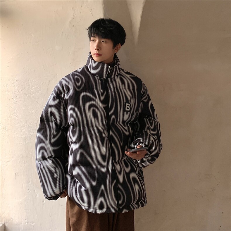 港风星空情侣装男装棉衣宽松棉服冬装加厚外套MY265-P110控148,男装棉衣,电商B370