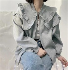 木耳边外套，其它，一颗柠檬