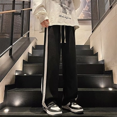 冲锋裤防水春秋季男款束脚裤子痞帅工装阔腿裤小脚九分裤9R93/P38，男装工装外套，星座506