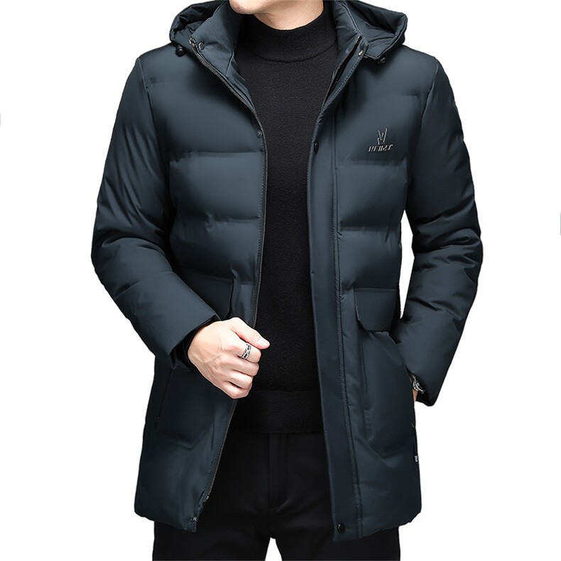 BJM1123钱塘2020-2冬季厚款商务休闲连帽中年男士棉衣货稳P94,男装棉衣,钱塘207-2