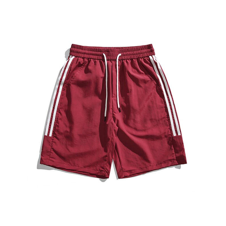 白底支持二开夏季纯色沙滩裤短裤宽松运动休闲五分裤男9906-P30，男装牛仔裤，电商A441