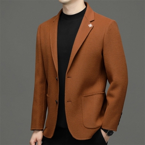 DZ2267钱塘2020-3中年男士冬季厚款时尚休闲百搭西服外套P185图片