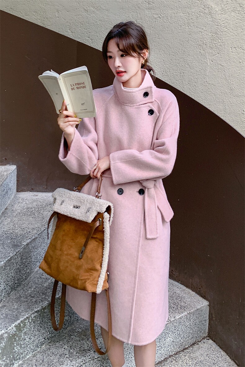 主推70毛手工羊毛大衣2B081-K6339-P255-K378,女装羊绒大衣,2B081