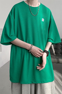 8XL-M 重磅！特大码T潮牌上衣男中性华夫格短袖T恤DX304P25控39图片
