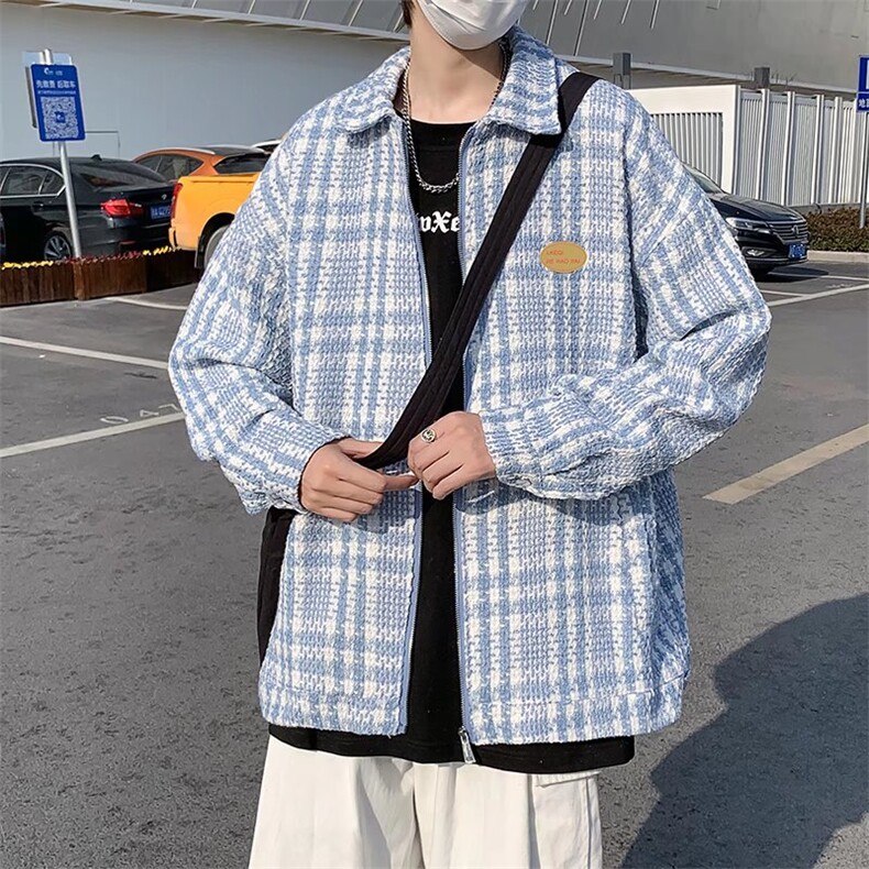 外套男港风ins潮百搭春秋季夹克休闲J185P65,男装夹克,星座1116-2