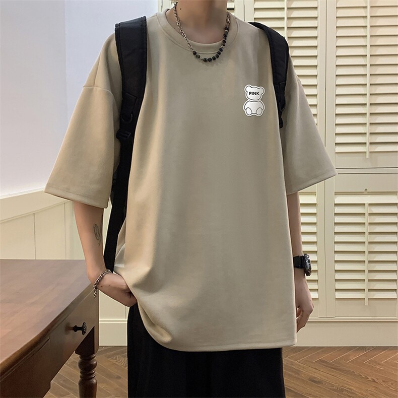 麂皮绒短袖t恤男大码半袖男JD82292-P25,男装T恤,电商A040