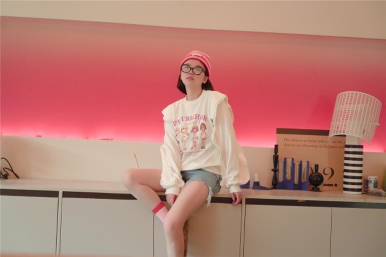 2023春卫衣NEW，女装卫衣/绒衫，潘朵拉