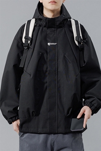 秋季现货户外夹克男冲锋衣外套DSA157B-JK745-P68图片