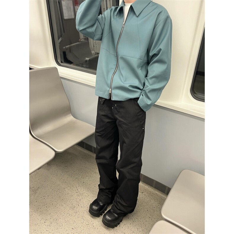 【有货】cleanfit短款外套男高级感痞帅行政夹克Y165LL-特P55,男装夹克,星座1007（原301D）