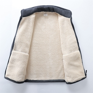 爆板摇粒绒夹克双面绒抓绒衣外套大码男装-加绒889-P55（M-8XL）图片