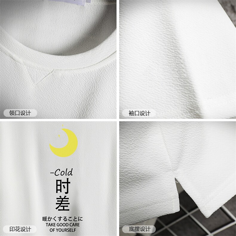 Q11047-P30春夏季七分袖t恤男大码五分袖男短袖中袖,男装T恤,电商A040A