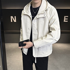 春秋男冲锋休闲户外夹克网眼拼接插肩袖外套8823-P108，男装夹克，星座703-1